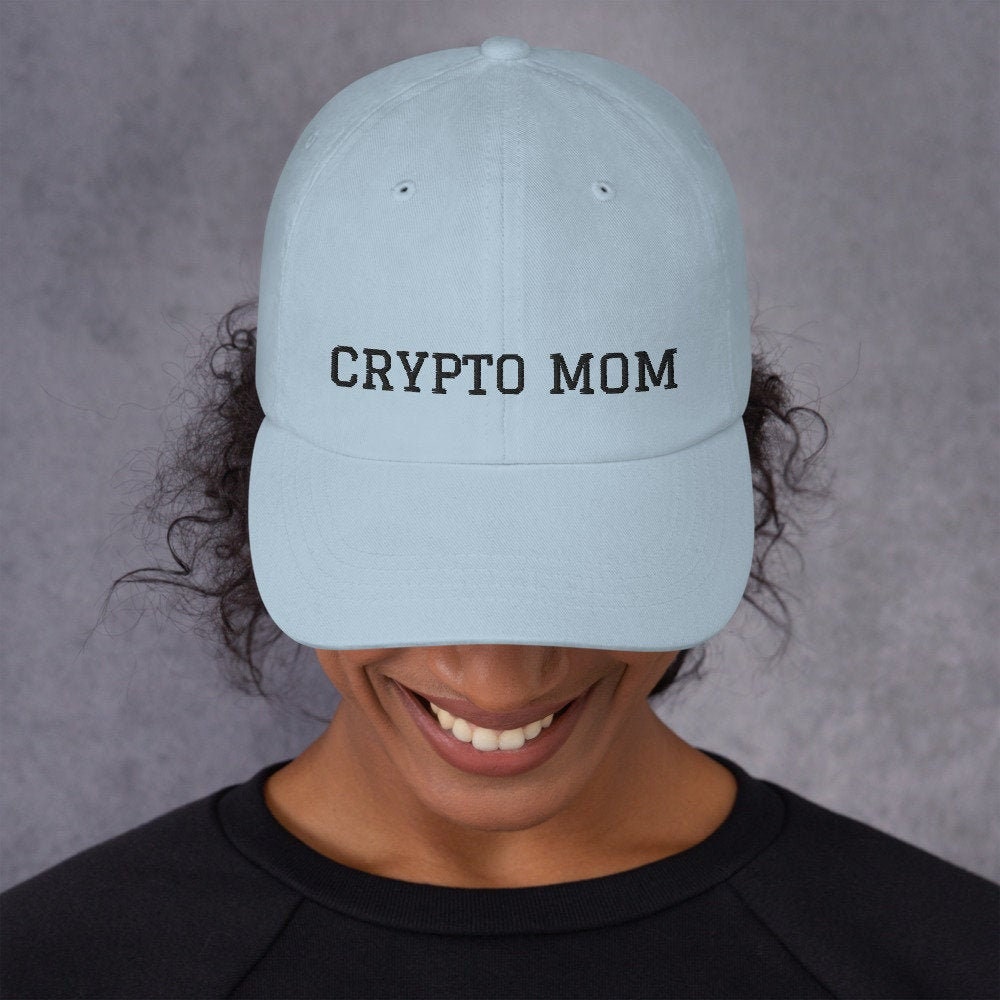 Crypto Mom Hat: Chino Cotton Twill Baseball Cap - Etsy