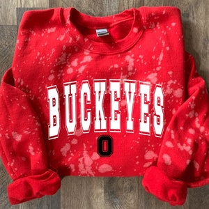 Ohio State Crew Neck Sweatshirt, Buckeye pullover