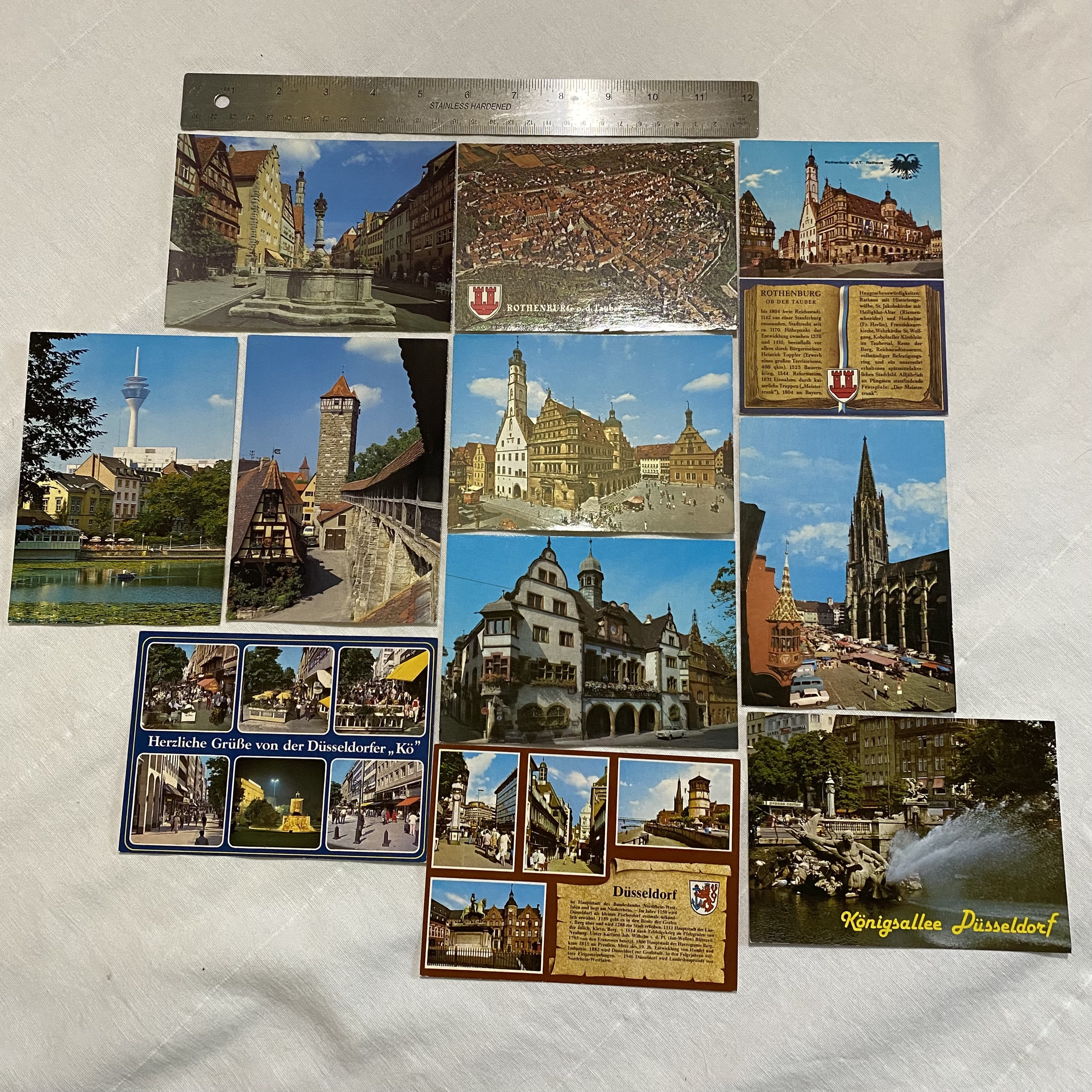 45 Vintage German Postcards Assorted Scenes from | Etsy