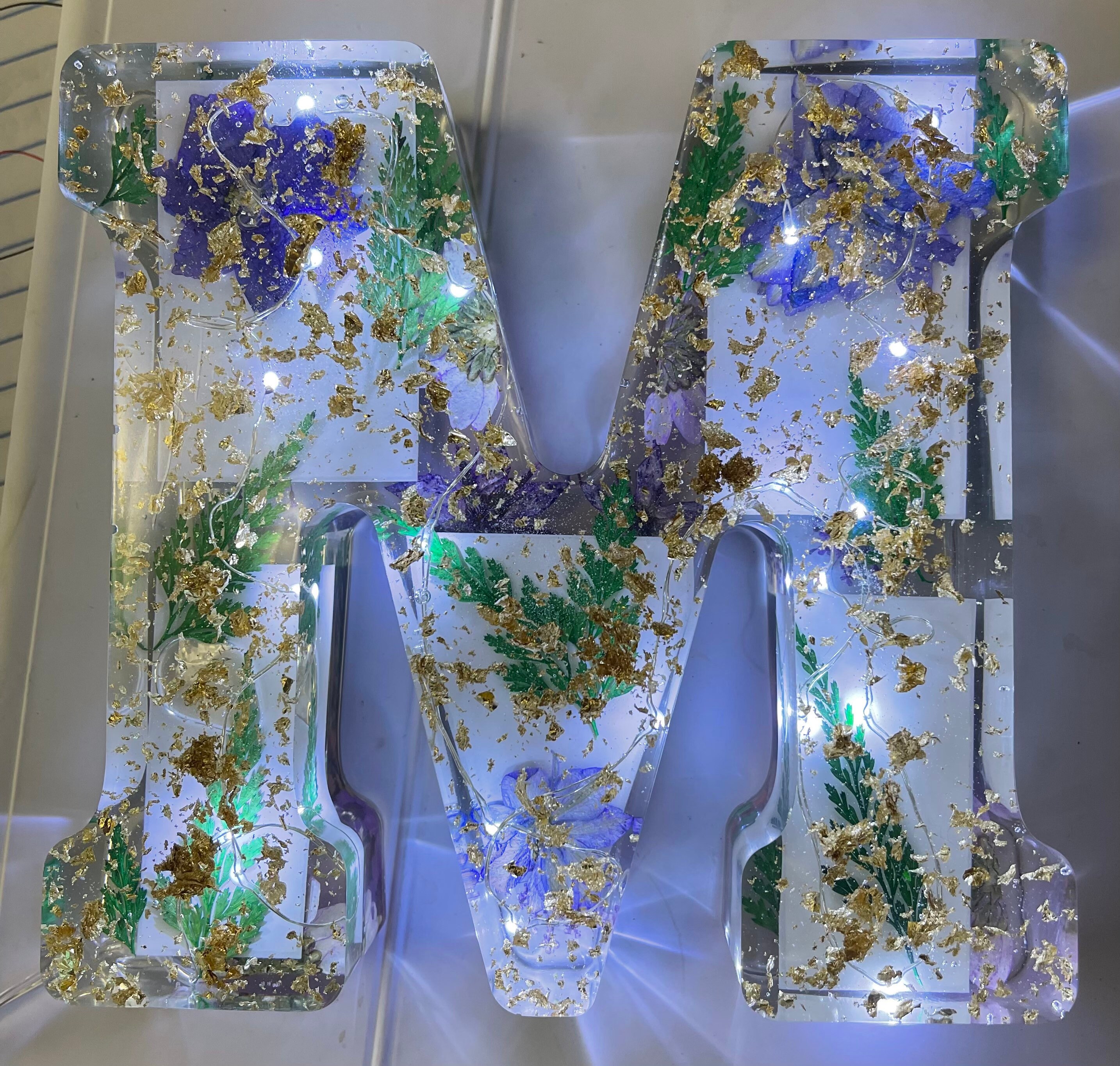 Large Resin Letters - Etsy
