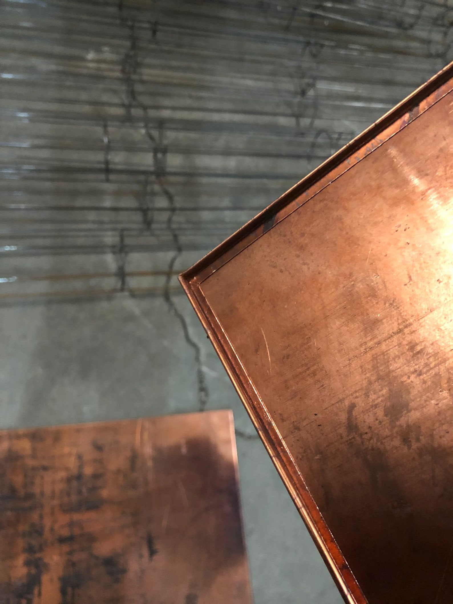 Wall Art Handmade Tile Backsplash %100 Copper Tile Kitchen - Etsy