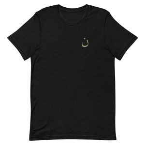Caldeo asirio árabe "Mediodía" Símbolo Premium Diseñador Crewneck Camiseta