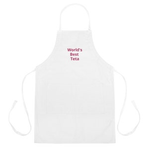 World&#39;s Best Teta &quot;Grandma&quot; Lebanese Apron