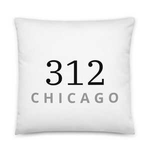 312 Chicago Premium Accent Pillow