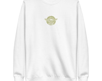 Chaldean Assyrian Persian Syriac Deity Premium Fleece Pullover Sweatshirt Draft