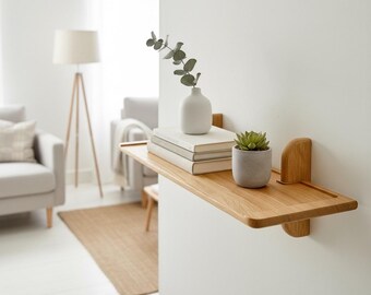 Small Oak Wall shelf