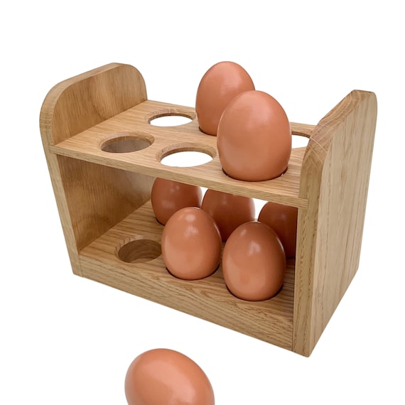 30 Countertop Egg Holder, Egg Skelter, Farm Fresh Egg Shelf, Egg Storage,  Rustic Egg Holder, Handmade Wood Egg Holder, Chicken Egg Holder -  UK