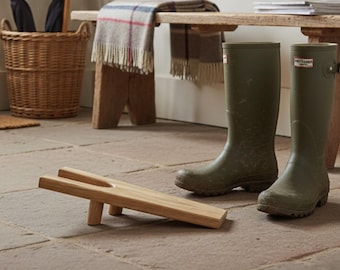 Solid Oak Boot Jack