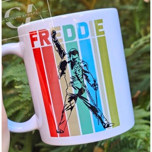 Freddie Mercury Rainbow Mug Coffee Mug Freddie Mercury Quote Gift For Best Friend Tea Mug Gift For Husband