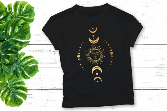 Moon Phases T-Shirt Moon Phases T-Shirt