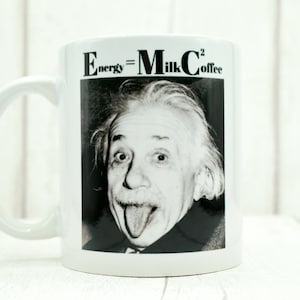 Einstein Funny Mug Coffee Mug Funny Gift For Friend Physics Gift Mug