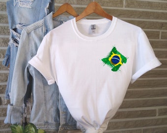 Brazil Flag Tshirt, Brazilian Flag, Brazil Flag T shirt, Brazilian Girlfriend, Brazilian Boyfriend, Brazilian Wife, Brazilian Husband
