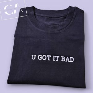 Camiseta bordada personalizada, camiseta con texto personalizado, 100 % algodón orgánico, unisex, regalo para ella o él, minimalista, estética, personalizada.