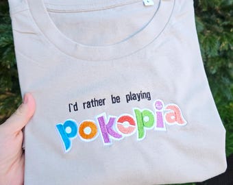T-shirt de joueur brodé, jolie chemise de jeu, chemise de jeu,