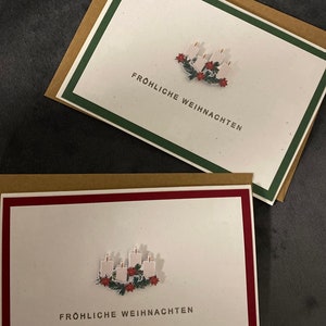 Weihnachtskarte - Glückwunschkarte zu Weihnachten