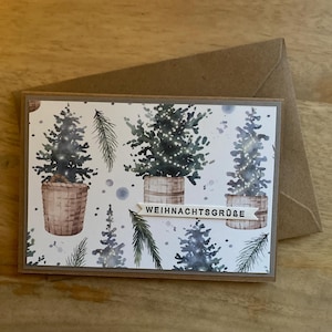 Weihnachtskarte-Grußkarte zu Weihnachten