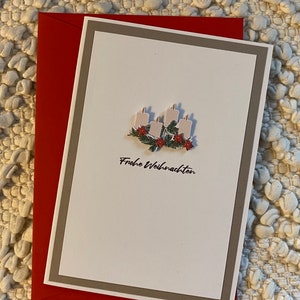 Weihnachtskarte - Glückwunschkarte zu Weihnachten