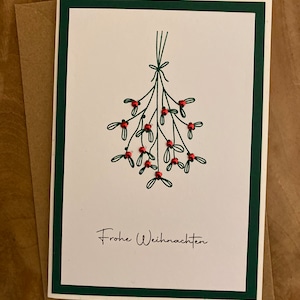 Weihnachtskarte - Glückwunschkarte zu Weihnachten