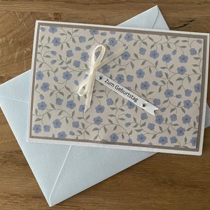 Glückwunschkarte / Grußkarte zum Geburtstag