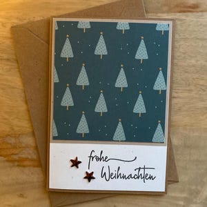 Weihnachtskarte-Grußkarte zu Weihnachten