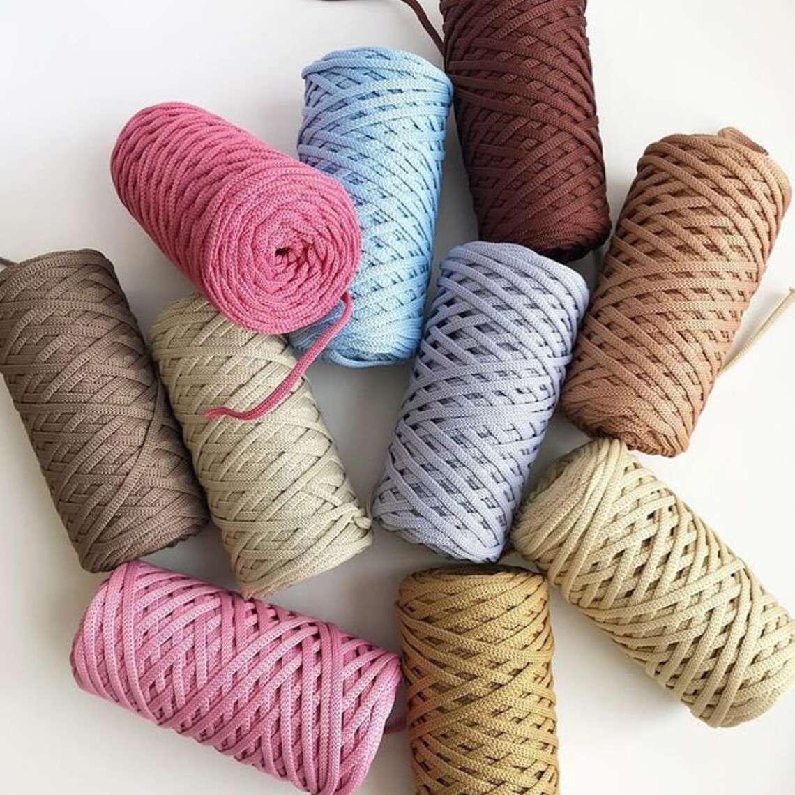 Häkelschnur / Crochet string Caramel Etsy Österreich