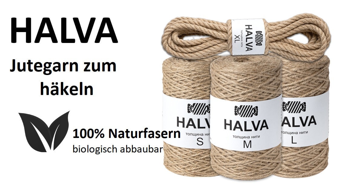 Jute Yarn Halva Etsy