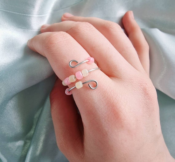 Fidget Rings Anxiety Rings Handmade Rings Custom Rings Etsy UK