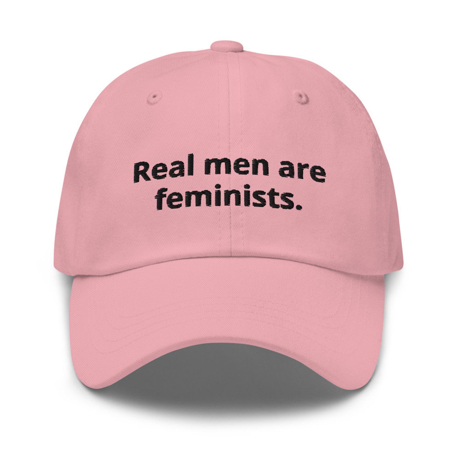 Real Men Are Feminists Feminist Hat Unisex Embroidered Cap | Etsy