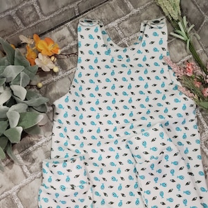 Little Fish Patterned Romper