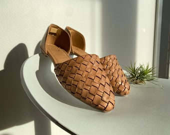 huarache woven sandals