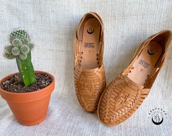 Handmade Leather Huarache Sandals: Boho Summer Shoes