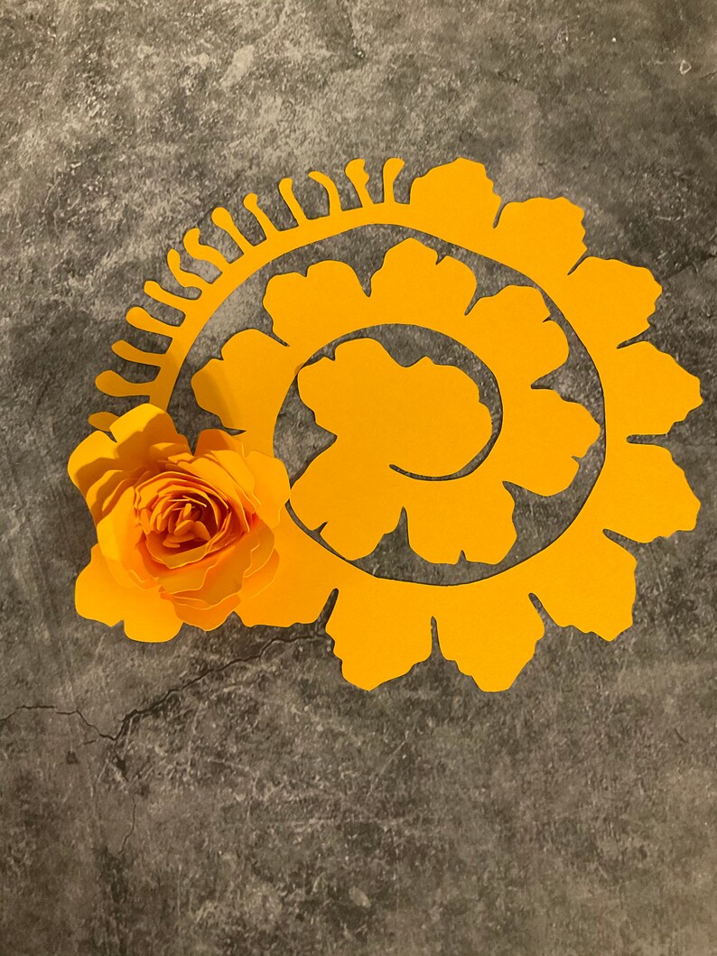 Precut Paper Flowers Unrolled Paper Flowers Paper Roses for Etsy