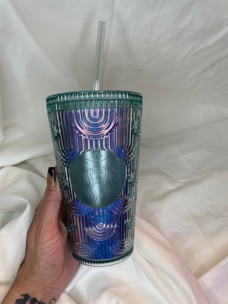Starbucks 2022 Mermaid Iridescent 16oz Grande Tumbler NWT Etsy