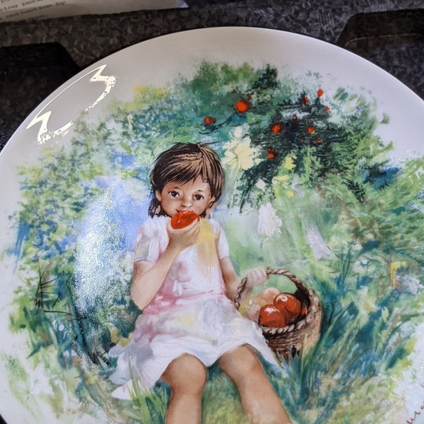 Vintage Plate Marie-Ange, France (1978)