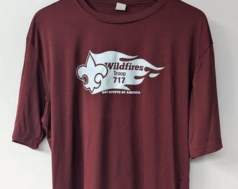 Boy Scouts BSA Troop 717 Wildfires T-Shirt