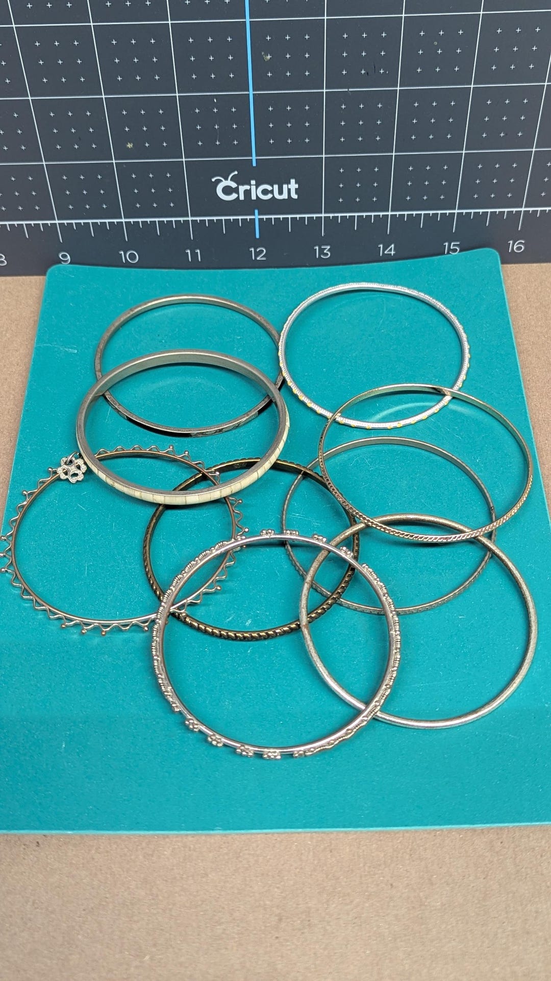 Bangle Bracelet Mixed Lot, Set of 9 (2000s) - Etsy