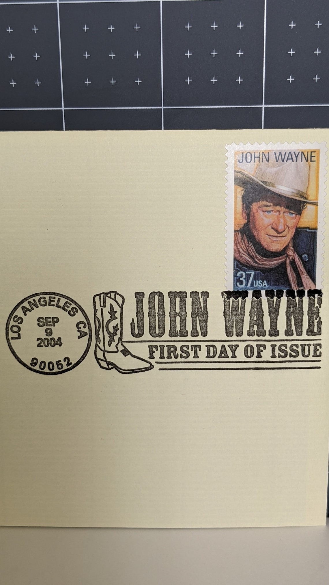 John Wayne 22kt Gold Replica Stamp by USPS & Wayne Enterprises Etsy UK