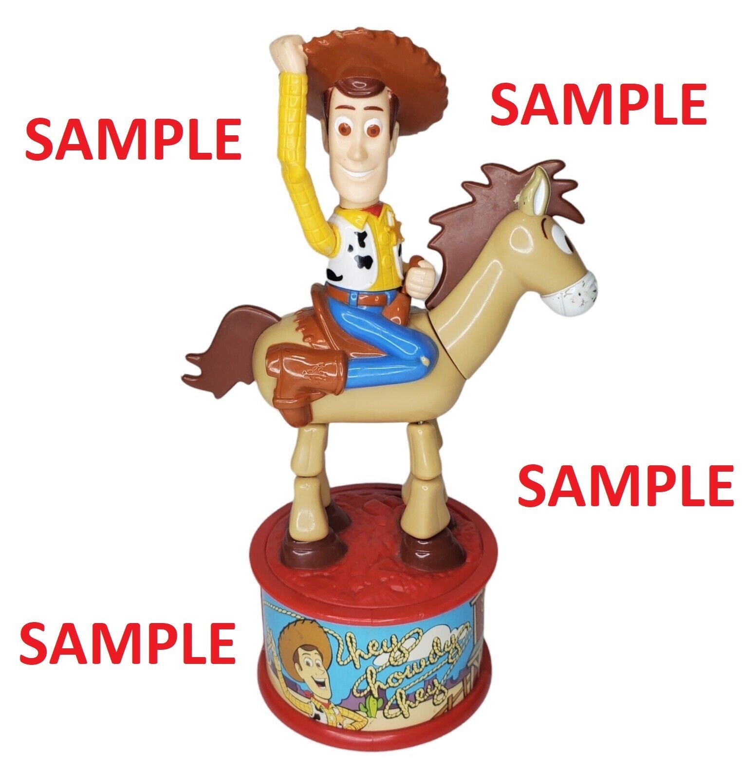 Vintage Toy Story Woody & Bullseye Candy Dispenser, Sealed 1999 Etsy