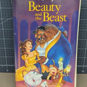 Beauty and the Beast VHS Cassette, The Classics Disney (1991)