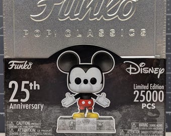 Funko Pop! Mickey Mouse Classic 25th Anniversary Limited Edition 25.000 Pcs