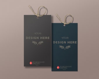 Custom Hang Tags Full Color 2 Side Printing , Clothing Hang Tag , Brand, Fashion, Label Tag, Accessories Tag, Merchandise Tag, Free Design
