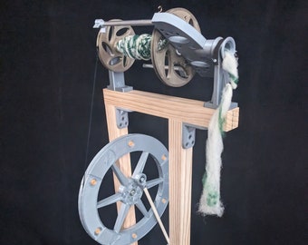 DIY Jumbo Spinning Wheel for Chunky Art Yarn (Complete Kit)