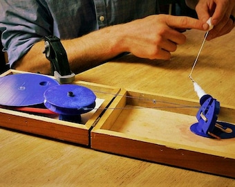 DIY Charkha Spinning Wheel Kit (3D Printed)