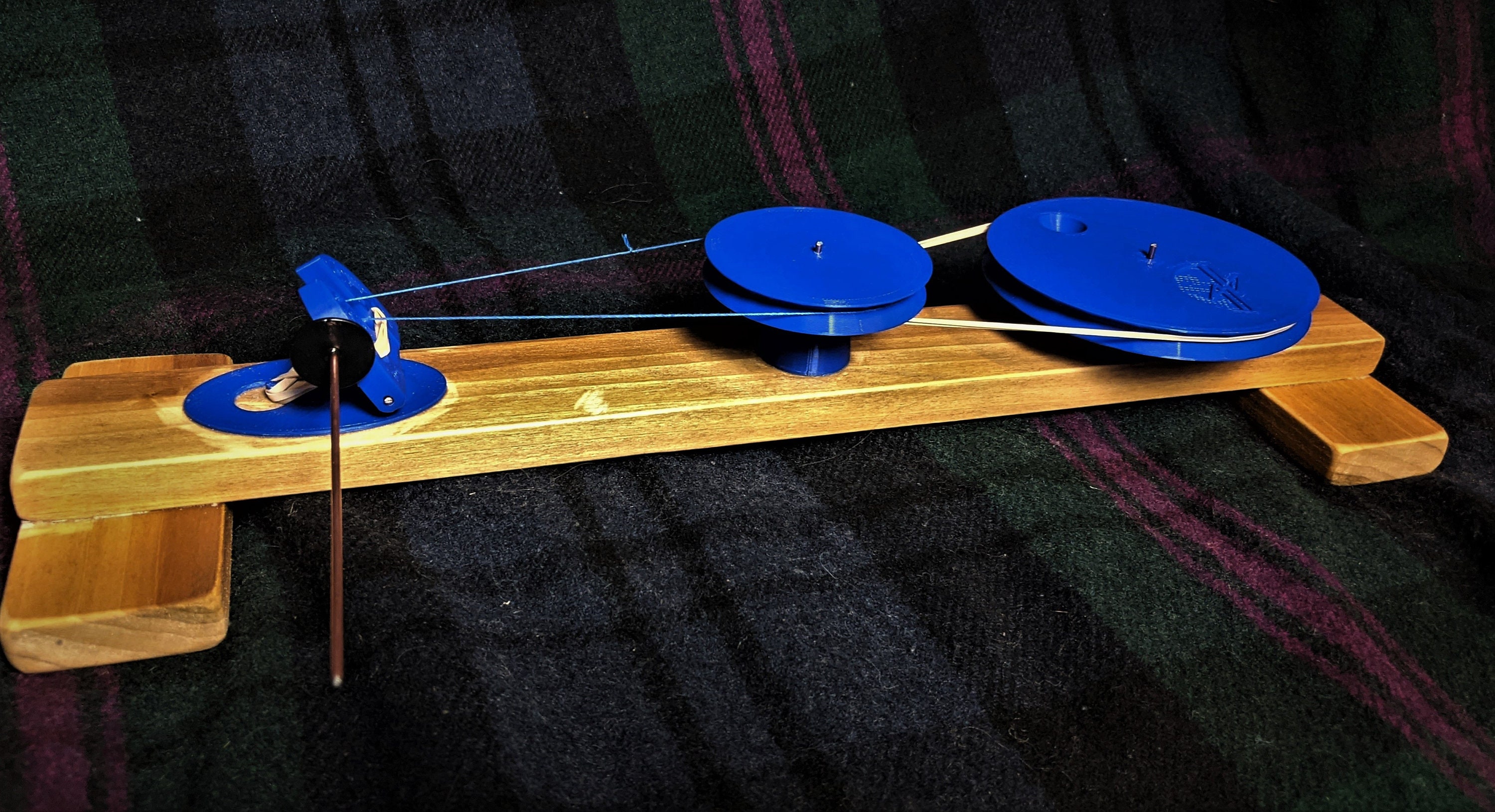 Charkha Spinning Wheel Kit 3D Printed Etsy