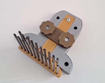 Wool Comb Holder - Turn Your Wool Comb Into A Hackle – Compatible with Good and Basic Wool Combs