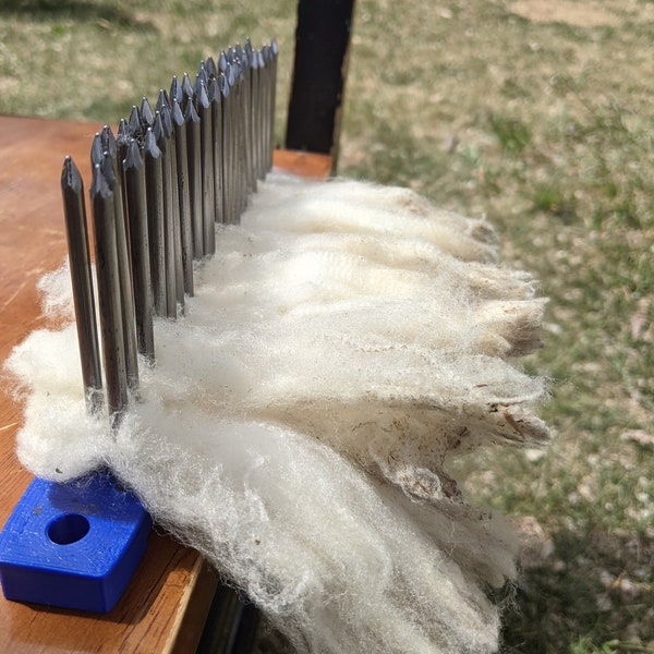 DIY Wool Hackle Kit (3D Printed)-No Nails (Cheaper Shipping)