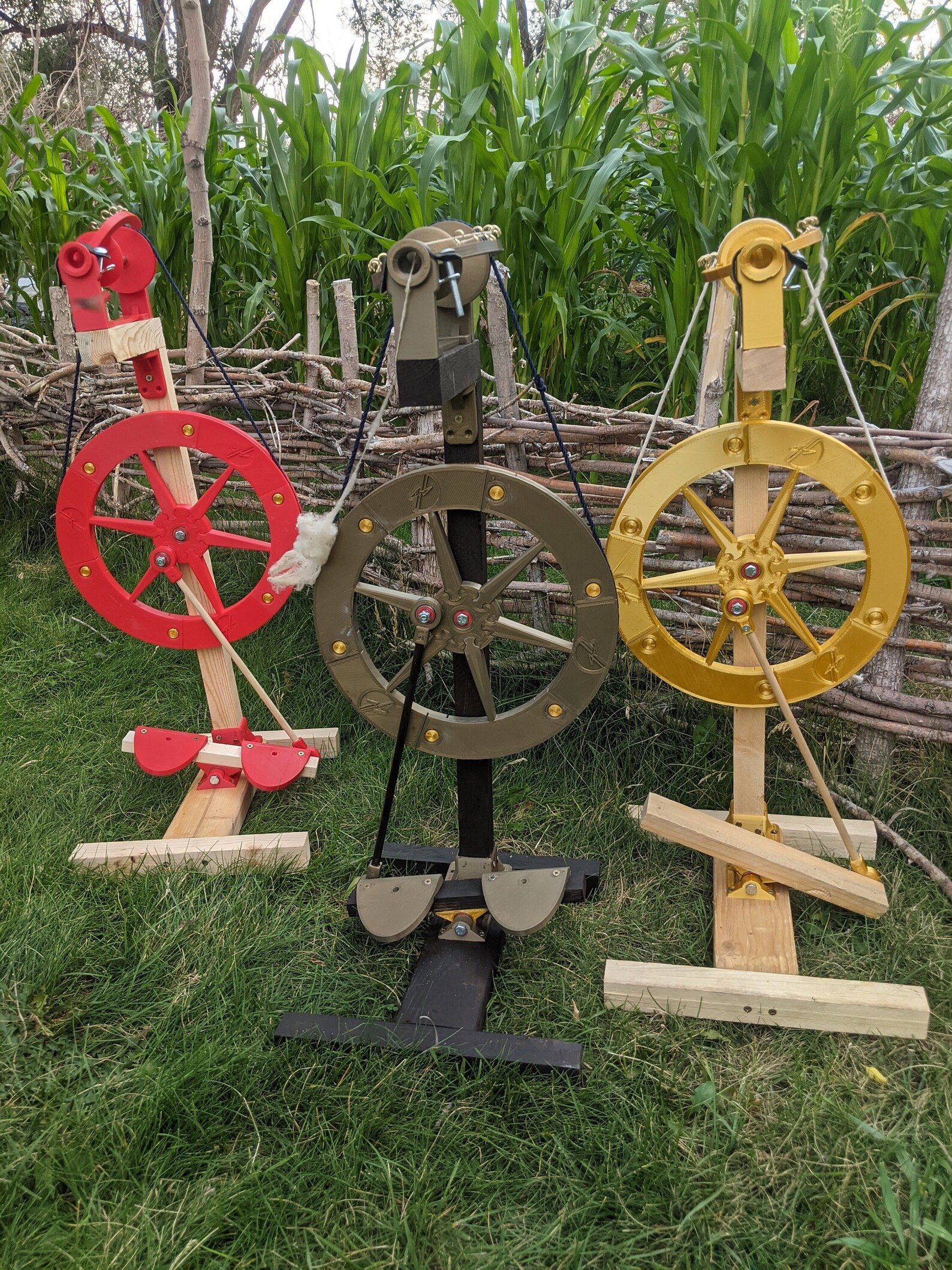3DPrinted Spinning Wheel Kit Complete Kit Etsy