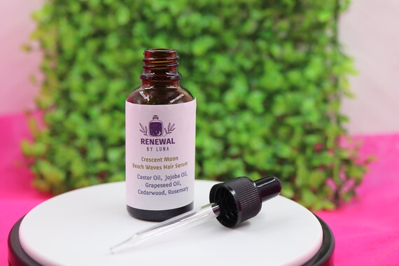 Crescent Moon Beach Waves Hair Oil Serum 1oz 100% Organic - Etsy Australia Crescent Moon Beach Waves Hair Oil Serum 1oz 100% Organic - Etsy Australia
