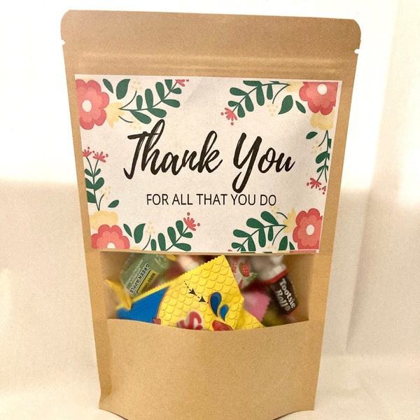 Candy- Thank You. Team gift. Bulk corporate gifts. Employee gifts. Employee Appreciation. Bulk
