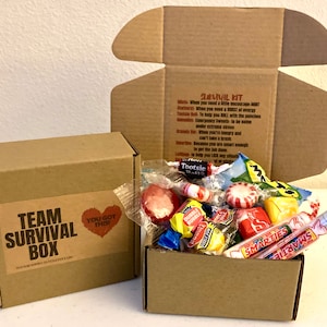 Team Survival Kit. Best employee appreciation gifts.Unique employee appreciation gifts. Best Employee appreciation gifts. Bulk employee gift